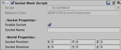 Socket Mesh Component